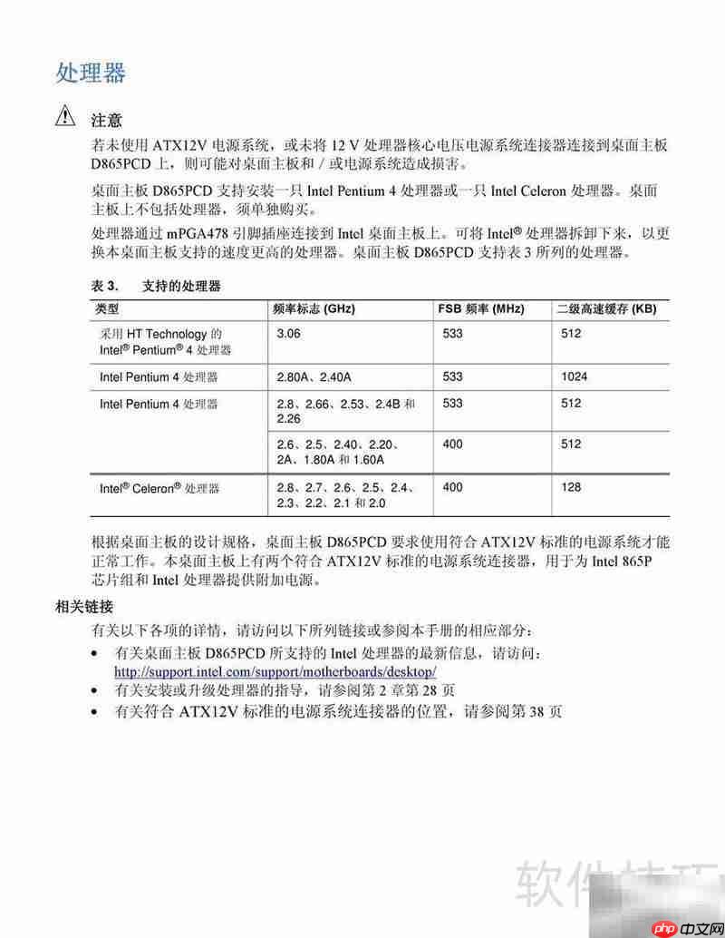 Intel D865PCD主板指南  第5张