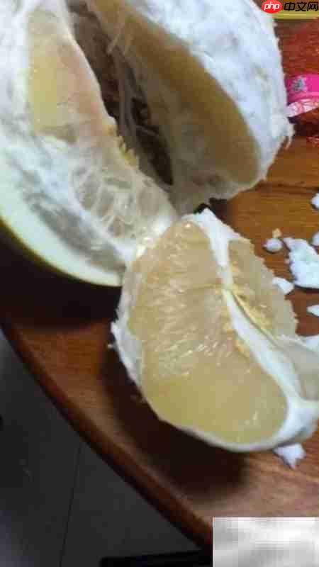 轻松扒柚子皮小妙招  第9张