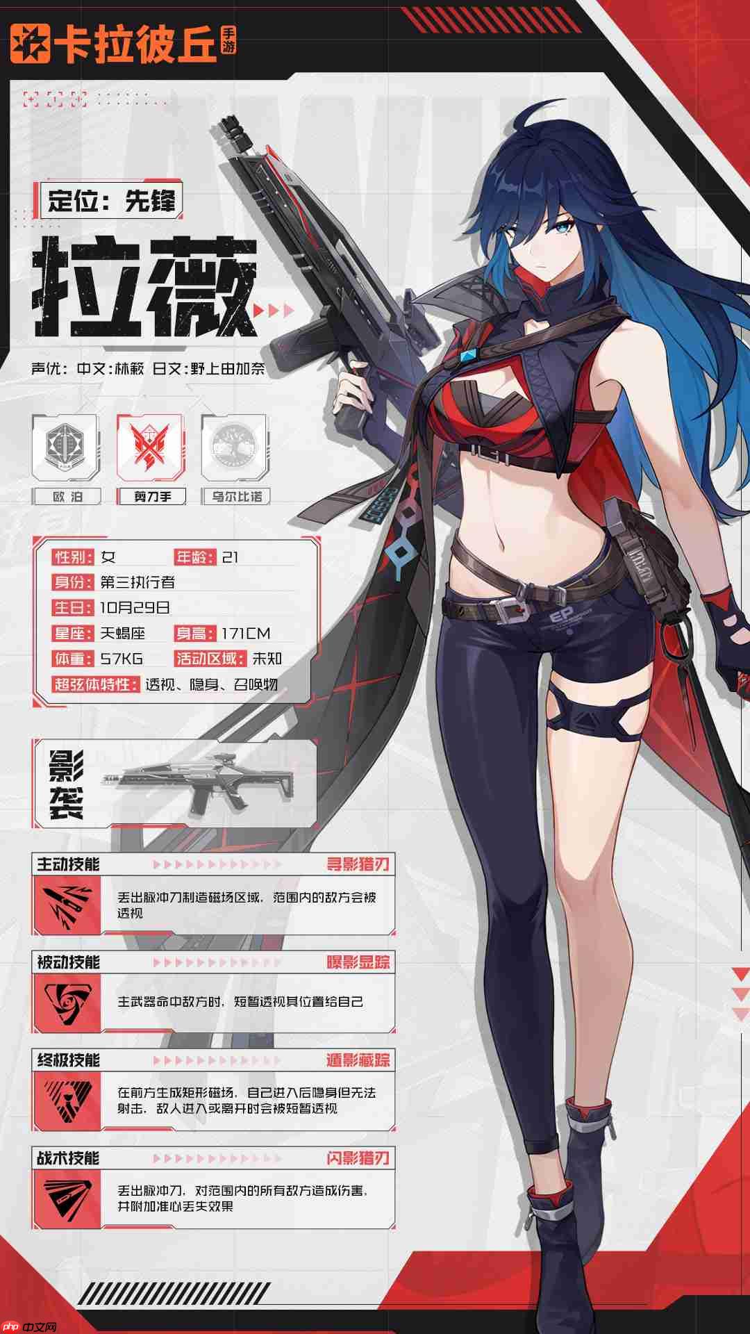 《卡拉彼丘》拉薇角色图鉴