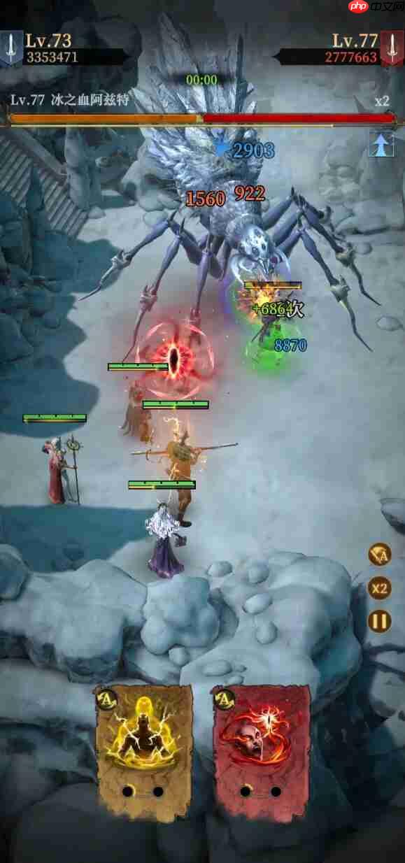 《地下城堡4：骑士与破碎编年史》雪狼之径营地通关攻略  第4张