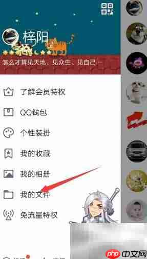 手机QQ轻松互传文件  第4张