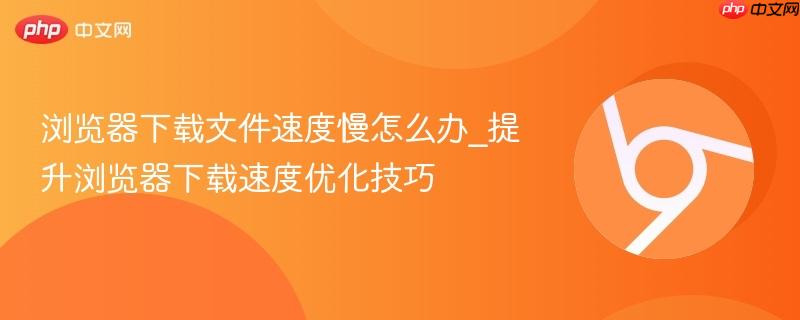 浏览器下载文件速度慢怎么办_提升浏览器下载速度优化技巧  第1张