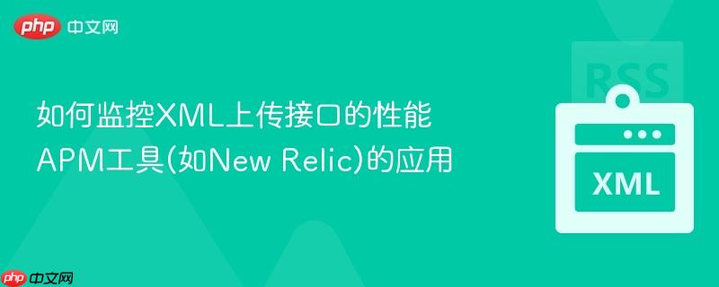 如何监控XML上传接口的性能 APM工具(如New Relic)的应用  第1张