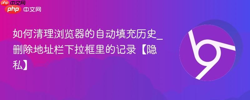 如何清理浏览器的自动填充历史_删除地址栏下拉框里的记录【隐私】 第1张 如何清理浏览器的自动填充历史_删除地址栏下拉框里的记录【隐私】 第1张