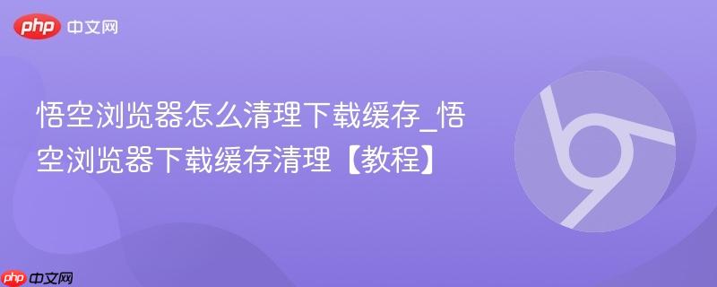 悟空浏览器怎么清理下载缓存_悟空浏览器下载缓存清理【教程】 第1张 悟空浏览器怎么清理下载缓存_悟空浏览器下载缓存清理【教程】 第1张