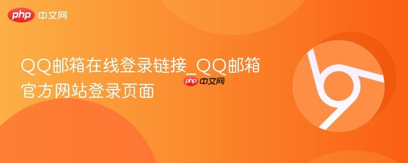 QQ邮箱在线登录链接_QQ邮箱官方网站登录页面  第1张